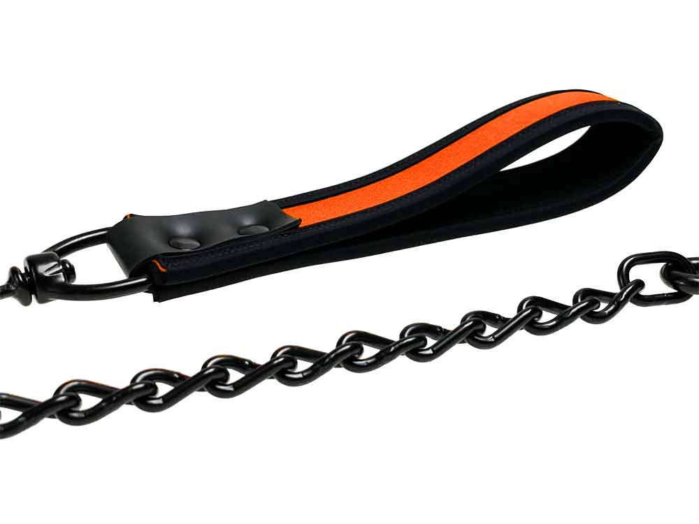 Mister S Neopren Hundeleine - orange