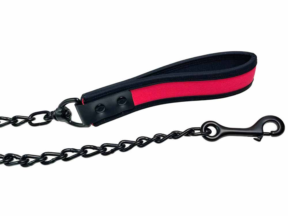 Mister S Neopren Hundeleine - pink