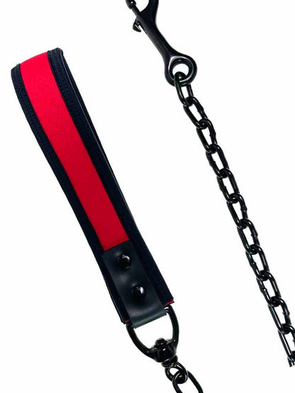 Mister S Neopren Hundeleine - rot