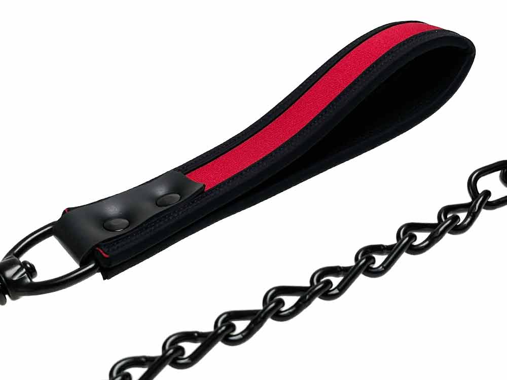 Mister S Neopren Hundeleine - rot