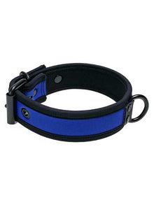 Mister S Neopren Puppy Halsband - royal/schwarz