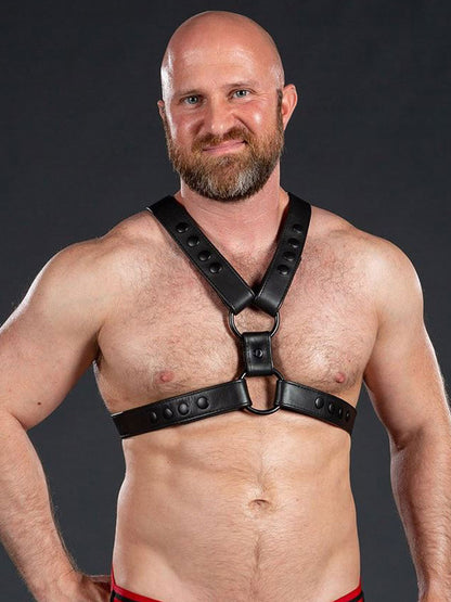 Mister S English Top Harness schwarz