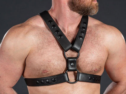 Mister S English Top Harness schwarz