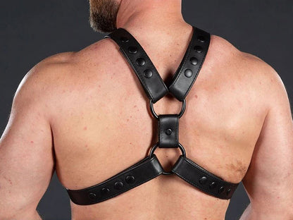Mister S English Top Harness schwarz