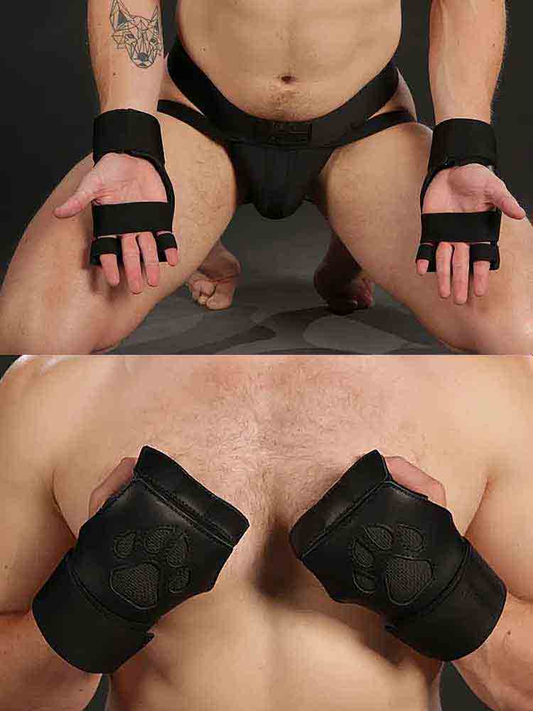 Mister S OPEN PAW Puppy Handschuhe - aqua