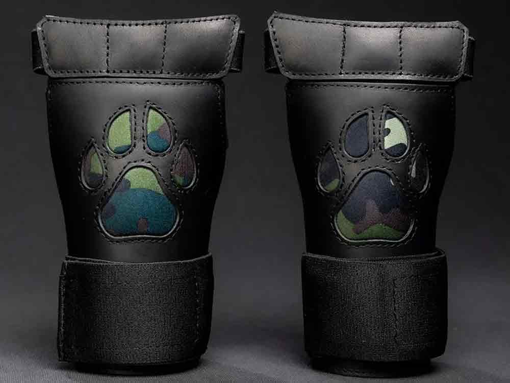 Mister S OPEN PAW Puppy Handschuhe - camo