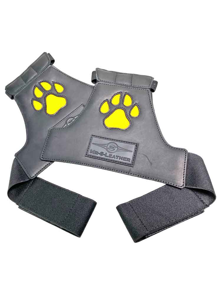 Mister S OPEN PAW Puppy Handschuhe - gelb