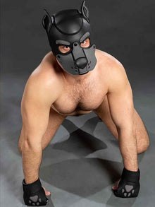 Mister S OPEN PAW Puppy Handschuhe - grau