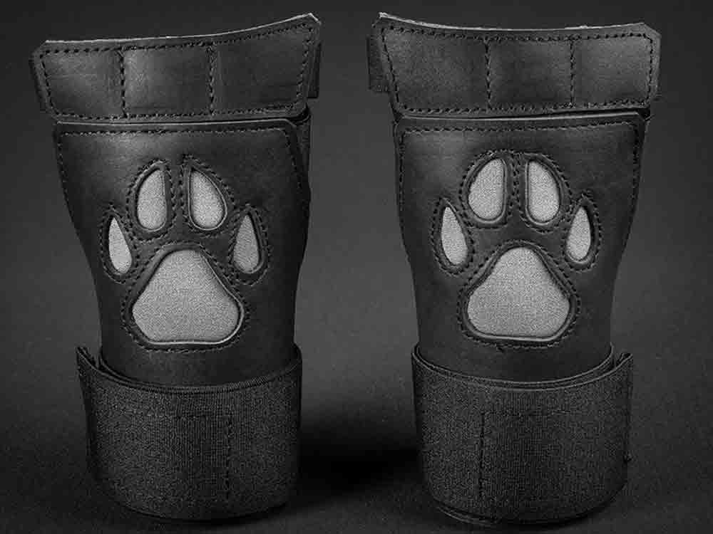 Mister S OPEN PAW Puppy Handschuhe - grau