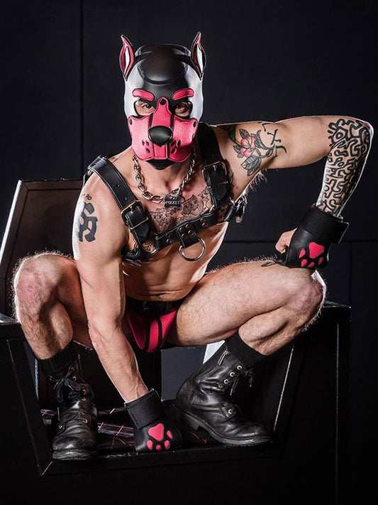 Mister S OPEN PAW Puppy Handschuhe - pink