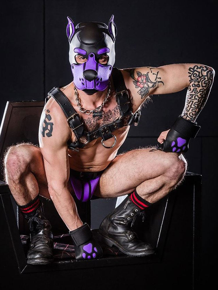 Mister S OPEN PAW Puppy Handschuhe - purple