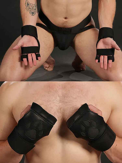Mister S OPEN PAW Puppy Handschuhe - rot