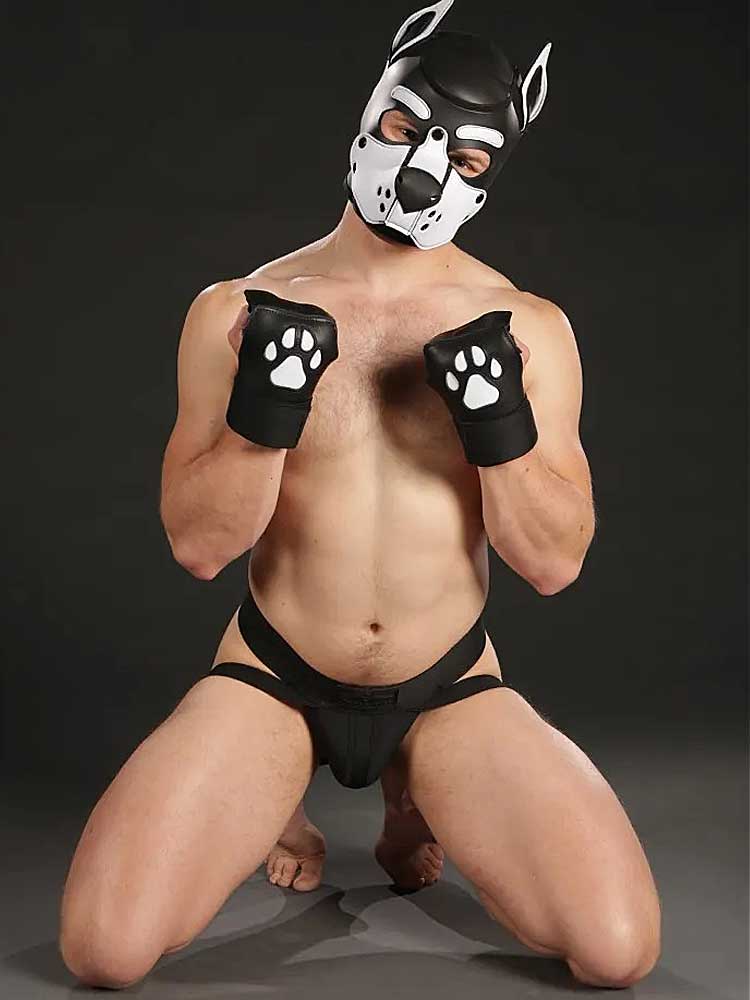 Mister S OPEN PAW Puppy Handschuhe - weiss