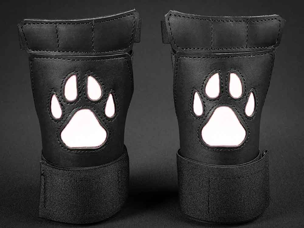 Mister S OPEN PAW Puppy Handschuhe - weiss