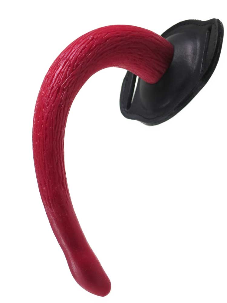 Mister S Puppy Tail - SHOW TAIL - rot