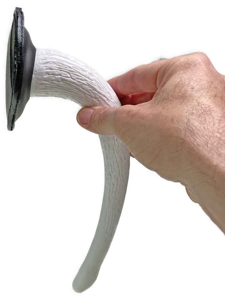 Mister S Puppy Tail - SHOW TAIL - weiss
