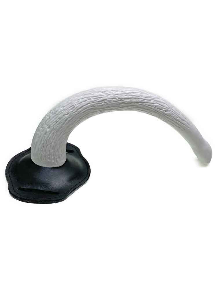 Mister S Puppy Tail - SHOW TAIL - weiss
