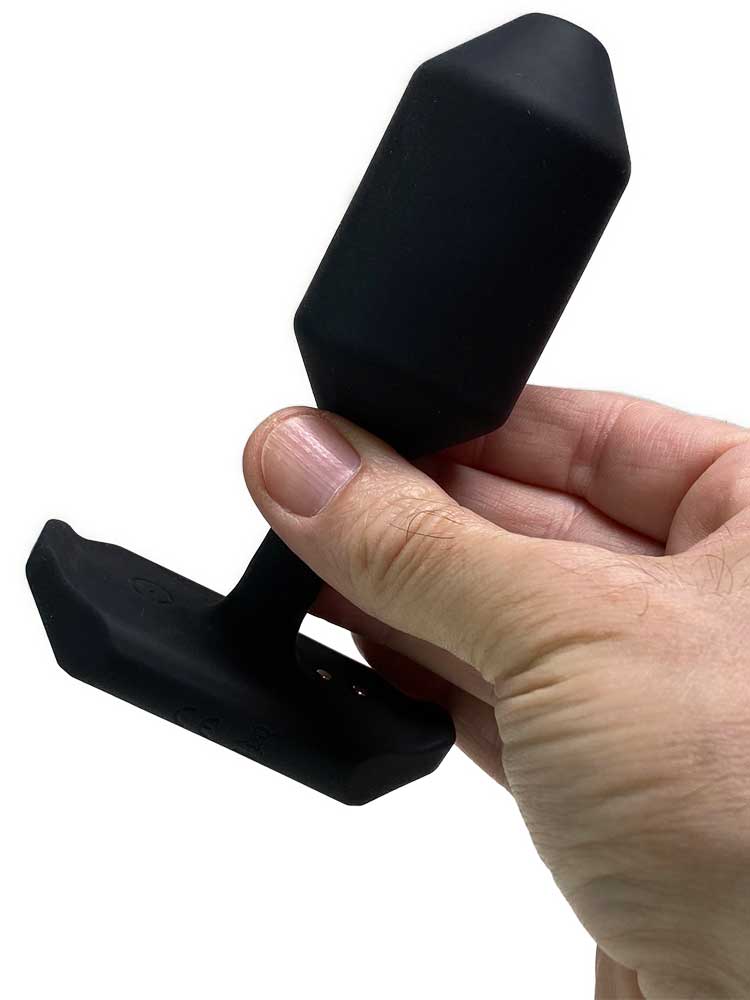 Mister S Vibrierender WMCBP Butt Plug - medium