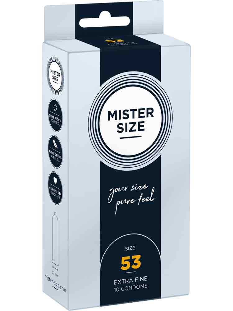 MISTER SIZE 10 Kondome 53mm