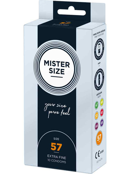 MISTER SIZE 10 Kondome 57mm