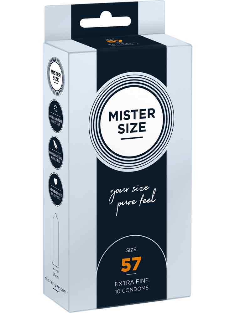 MISTER SIZE 10 Kondome 57mm