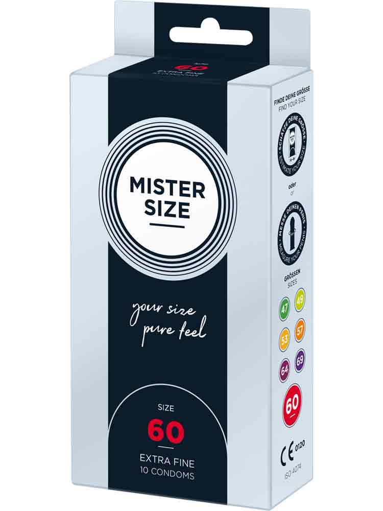 MISTER SIZE 10 Kondome 60mm