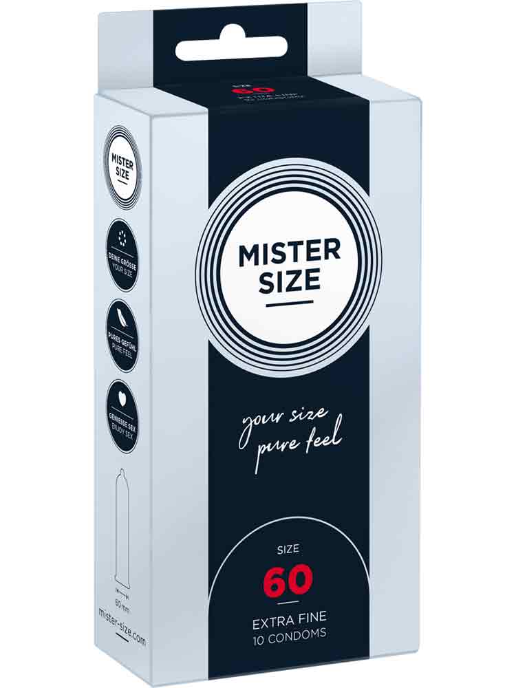 MISTER SIZE 10 Kondome 60mm