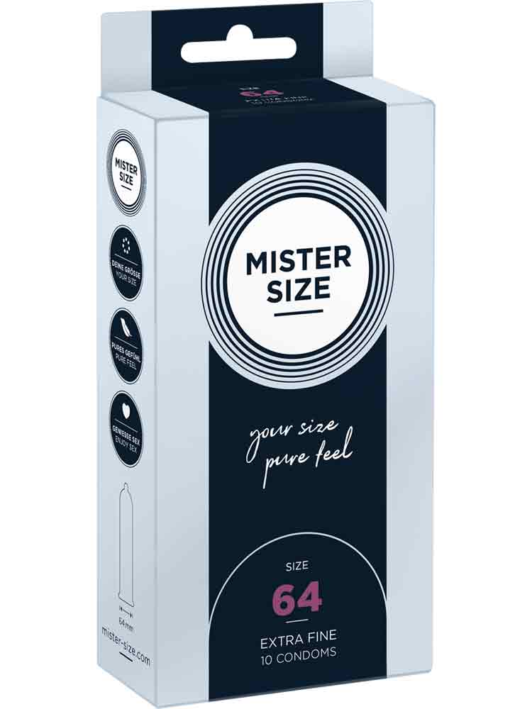 MISTER SIZE 10 Kondome 64mm