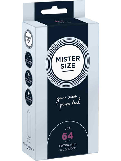 MISTER SIZE 10 Kondome 64mm