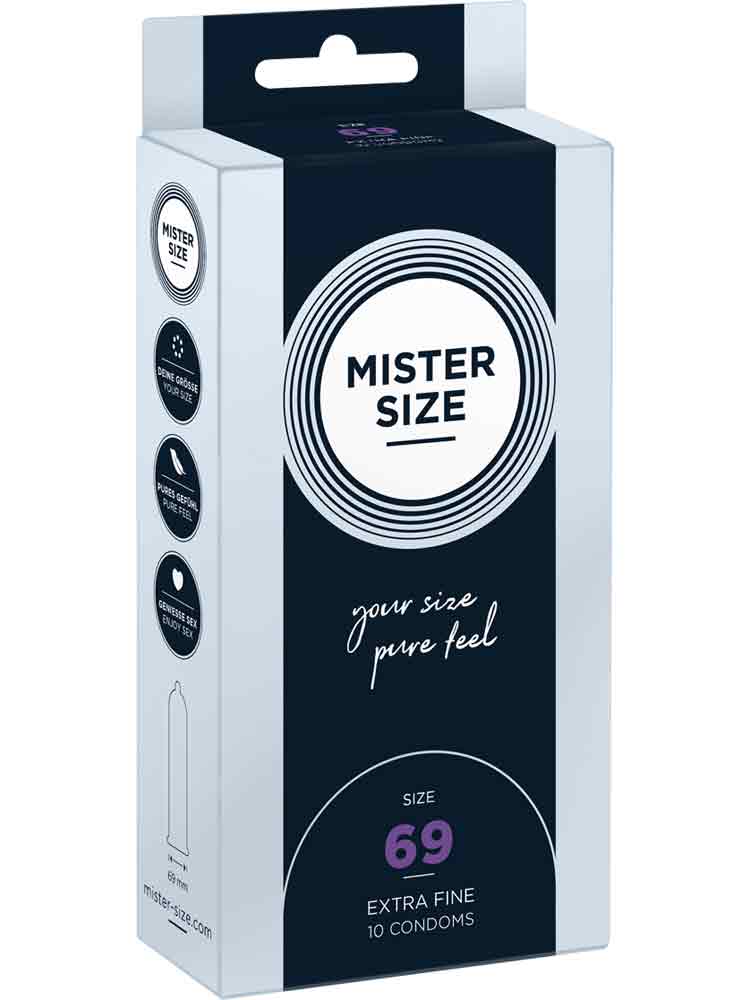 MISTER SIZE 10 Kondome 69mm