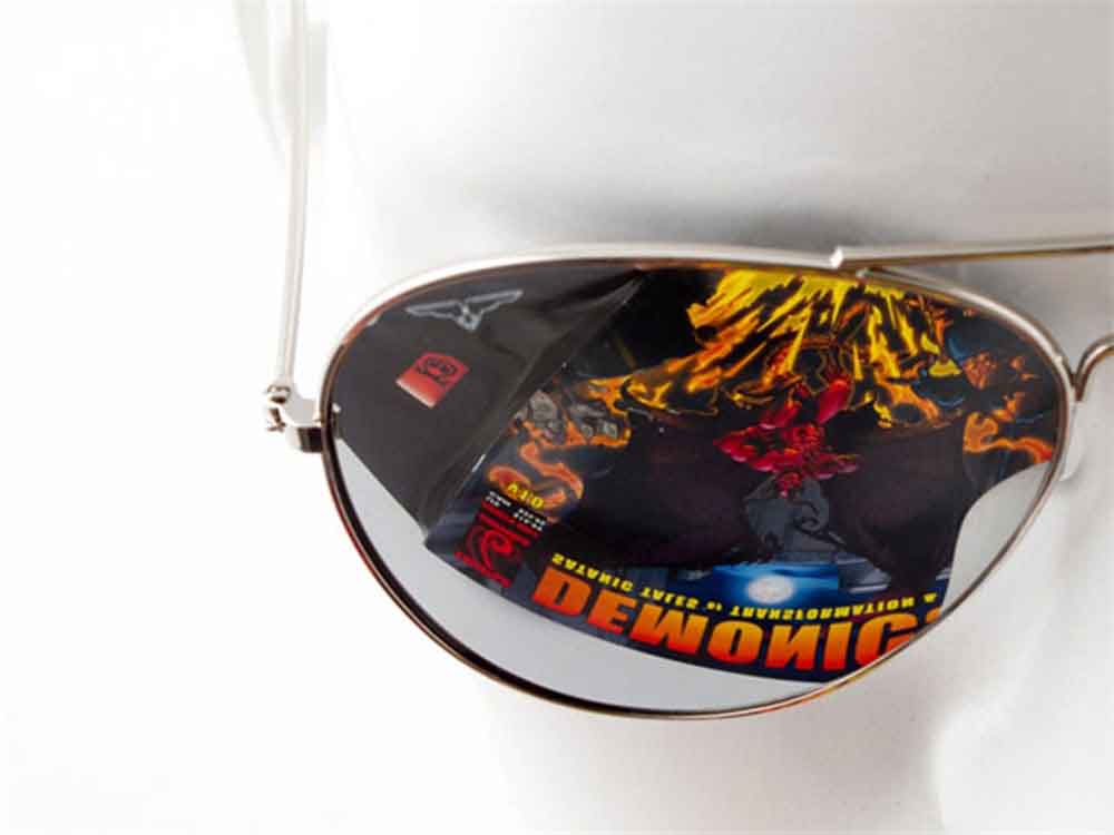 Sonnenbrille verspiegelte Gläser