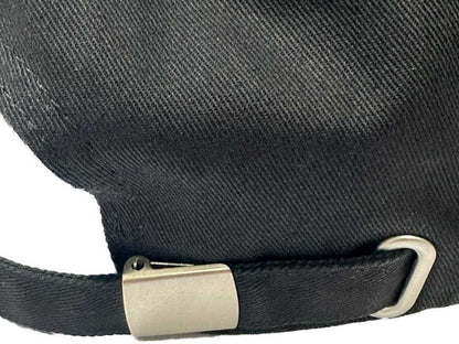 Riegillio Base Cap mit Klettpanel schwarz