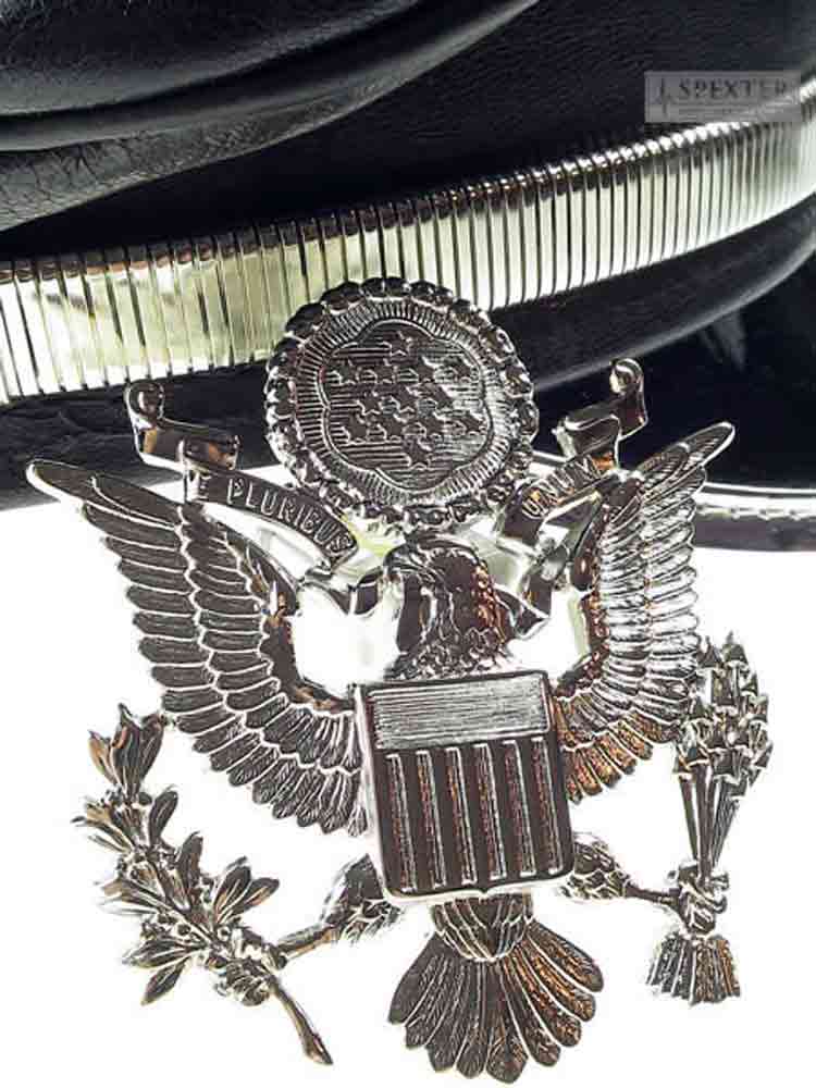 Mützen Abzeichen EAGLE silber