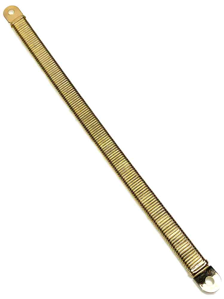Mützen-CAP-Metallband flexibel - goldfarben