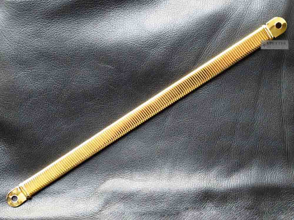 Mützen-CAP-Metallband flexibel - goldfarben