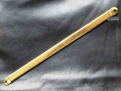 Mützen-CAP-Metallband flexibel - goldfarben