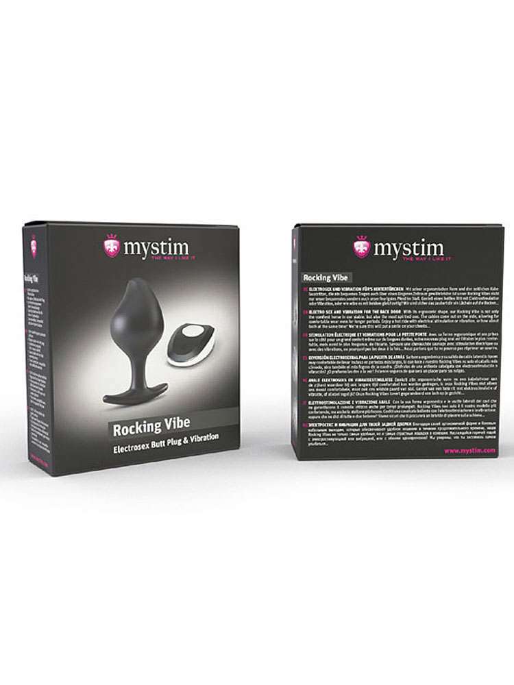 Mystim Buttplug ROCKING VIBE mit Vibration