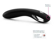 Mystim CURRENT CONRAD Bi-polarer Dildo-Plug