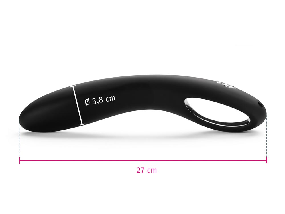 Mystim CURRENT CONRAD Bi-polarer Dildo-Plug
