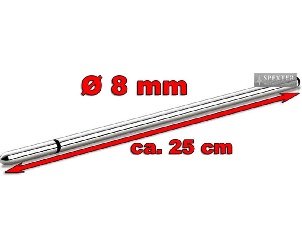 Mystim Dilator THIN FINN 8mm 