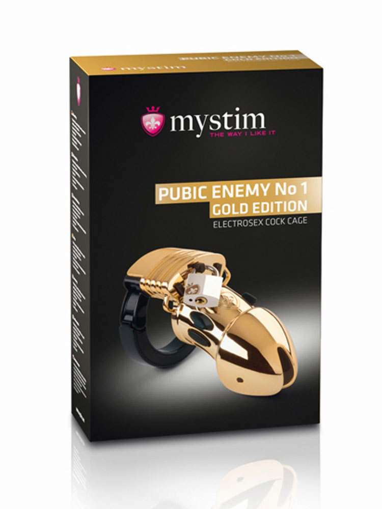 Mystim Elektro PUBIC ENEMY No1 - Gold Edition