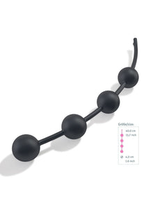 MYSTIM Reizstrom Analkette BOOTY GARLAND -L-