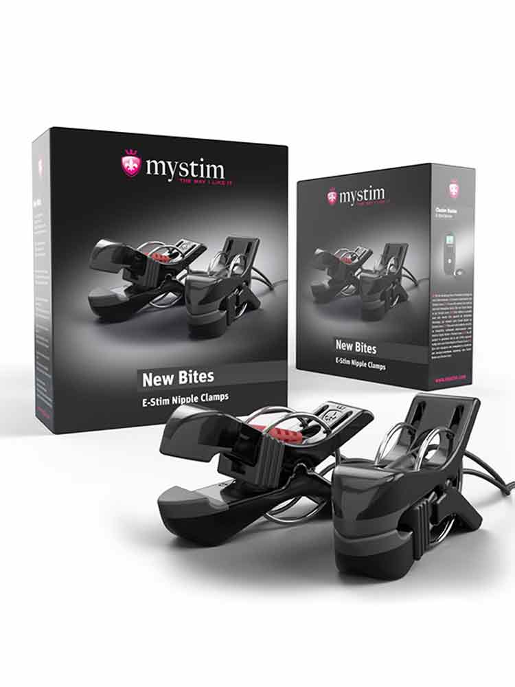 Mystim Reizstrom Nippelklemmen BARRY BITE NEU