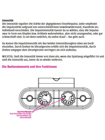 Mystim Digitales Reizstromgerät TENSION LOVER 2.0