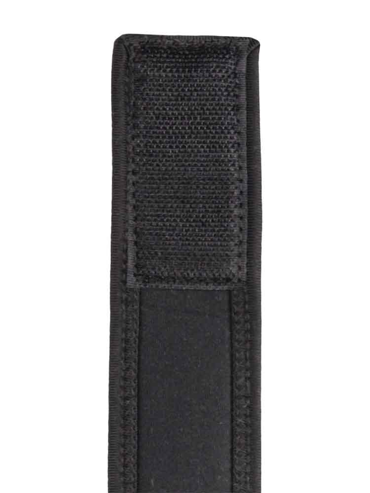 Neopren Bizepsband Oberarmband Klettverschluss schwarz