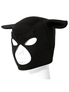 Neopren Schweinemaske schwarz