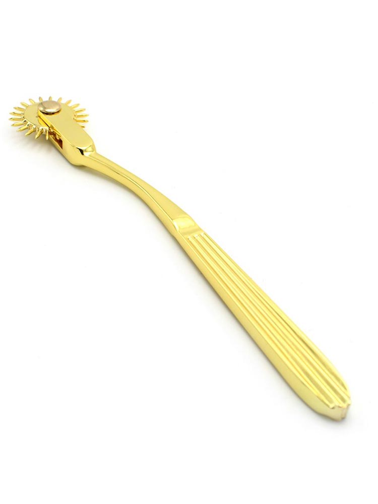 Nervenrädchen mit einem Rad gold