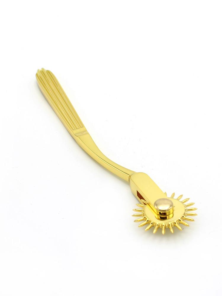 Nervenrädchen mit einem Rad gold