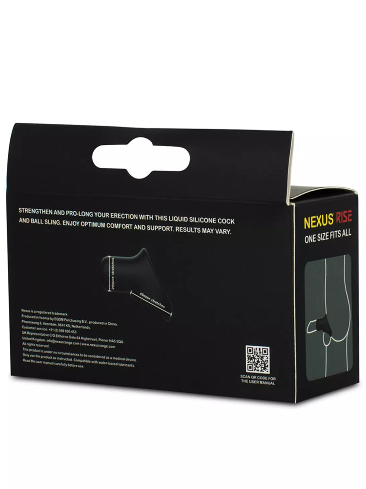 NEXUS Rise Cock and Ball Sling schwarz