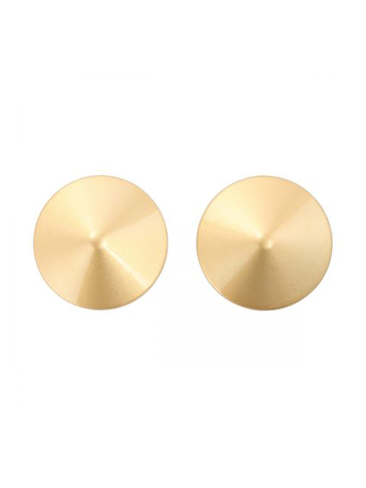 Nippel Cover Metall rund gold